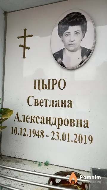 Цыро Светлана Александровна