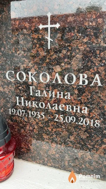 Соколова Галина Николаевна