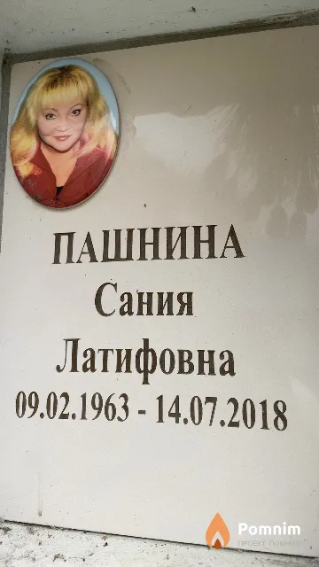 Пашнина Сания Латифовна