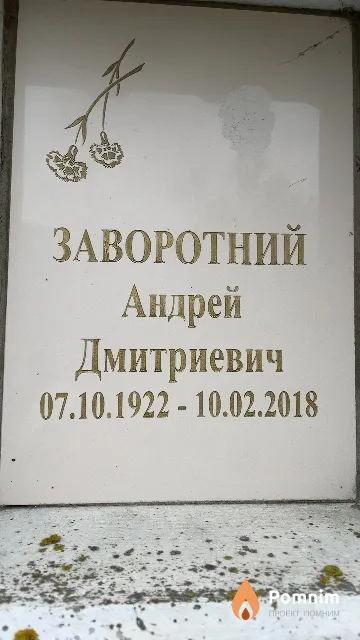 Заворотний Андрей Дмитриевич