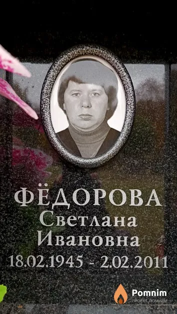 Фёдорова Светлана Ивановна