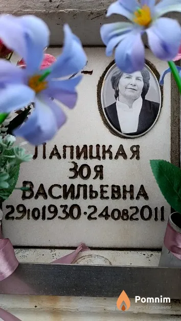 Лапицкая Зоя Васильевна