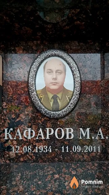 Кафаров М. А.