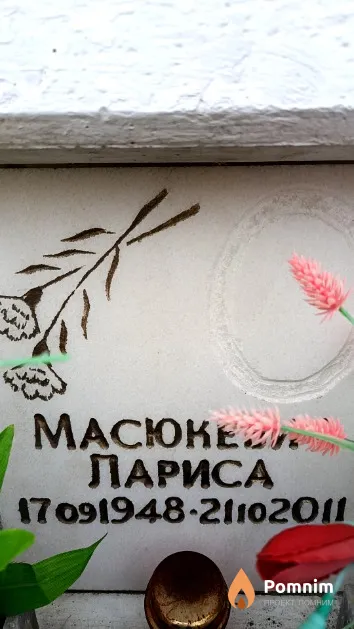Масюкевич Лариса 17.9.1948