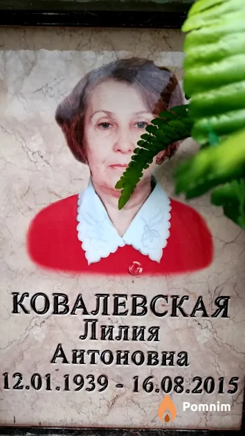 Ковалевская Лилия Антоновна