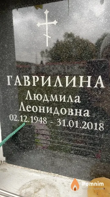 Гаврилина Людмила Леонидовна