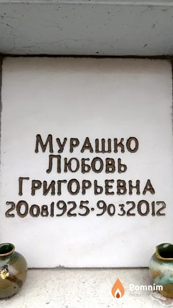 Мурашко Любовь Григорьевна