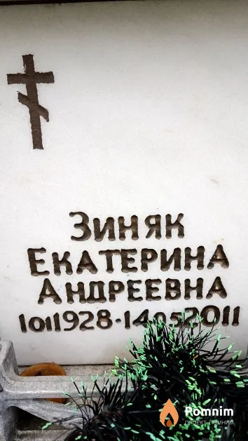 Зиняк Екатерина Андреевна