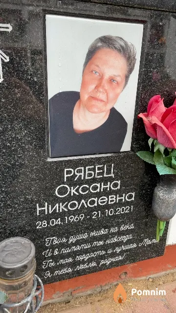 Рябец Оксана Николаевна