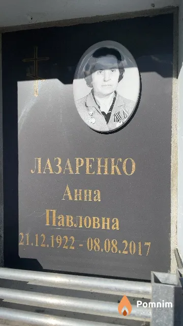 Лазаренко Анна Павловна