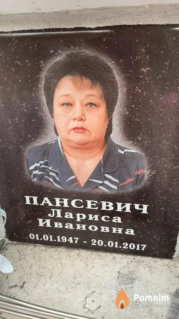 Пансевич Лариса Ивановна