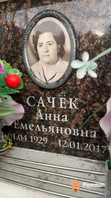 Сачёк Анна Емельяновна