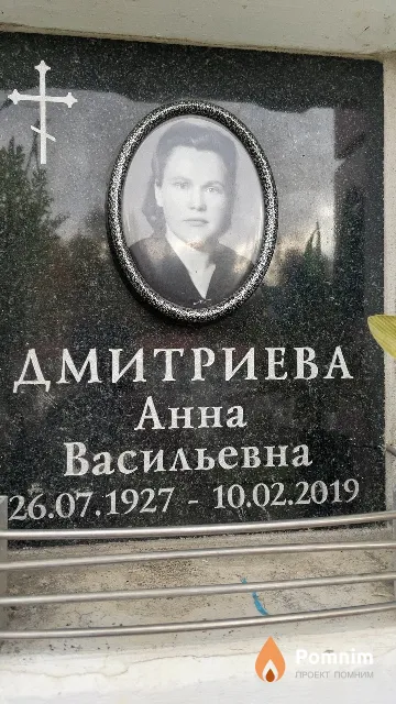 Дмитриева Анна Васильевна