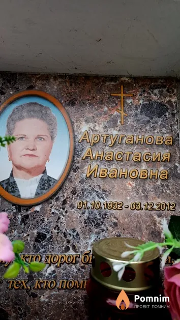 Артуганова Анастасия Ивановна