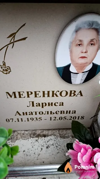 Меренкова Лариса Анатольевна