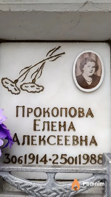 Прокопова Елена Алексеевна