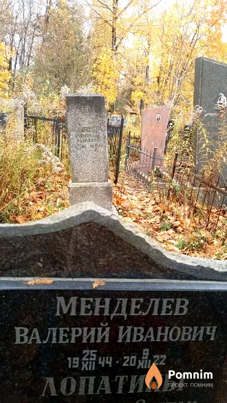 Менделев Валерий Иванович