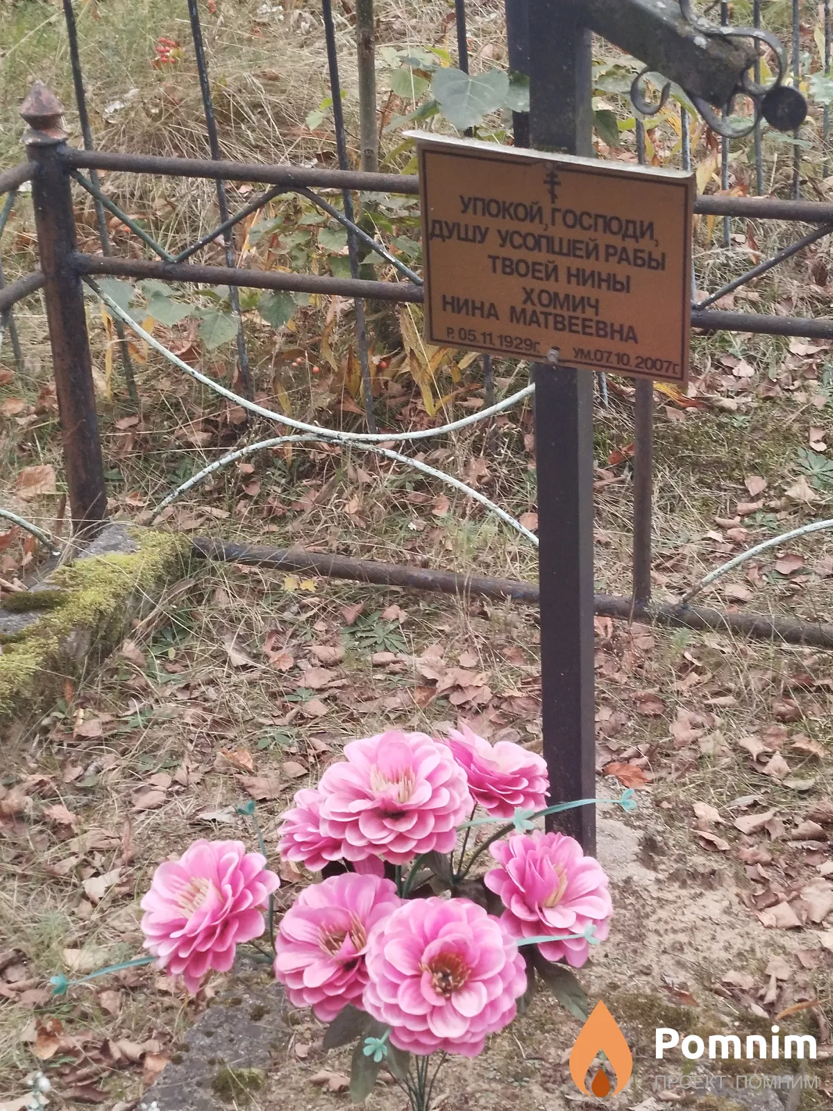 Хомич Нина Матвеевна
