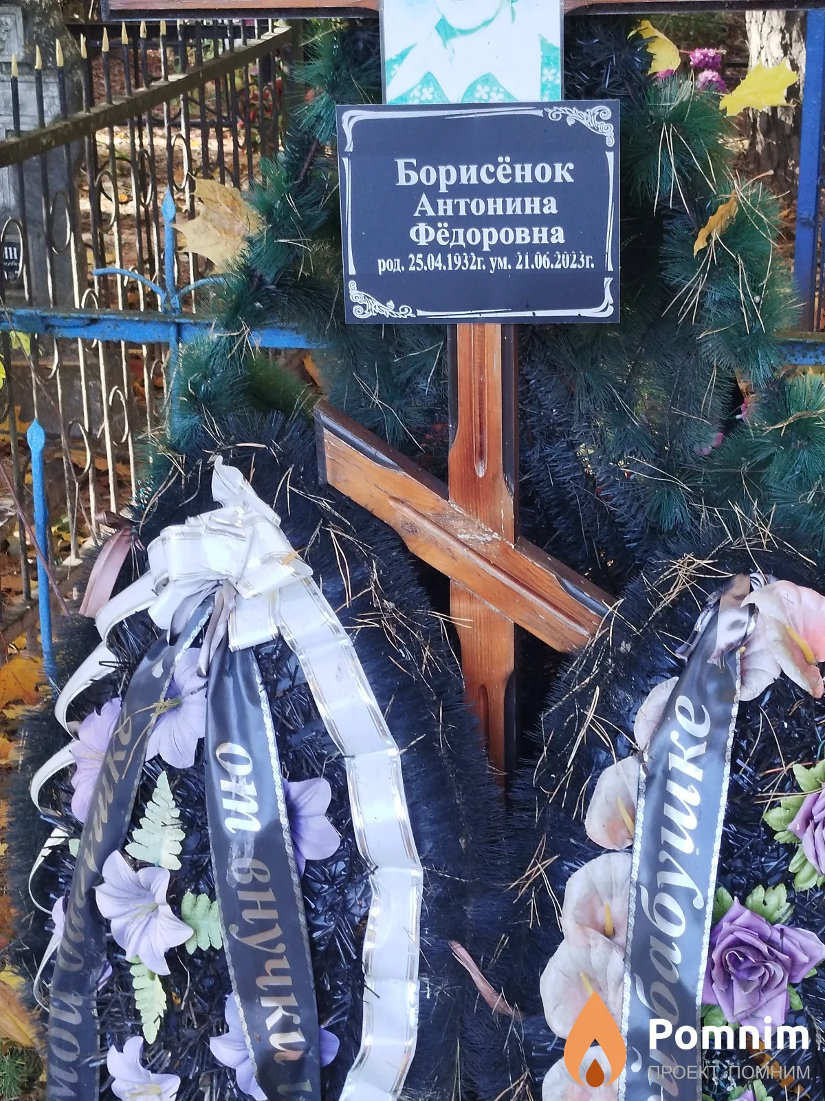 Борисёнок Антонина Фёдоровна