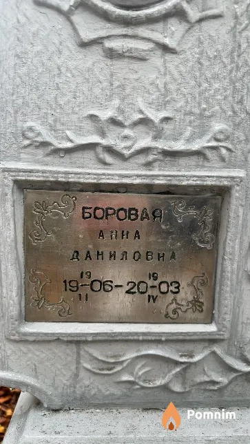 Боровая Анна Даниловна