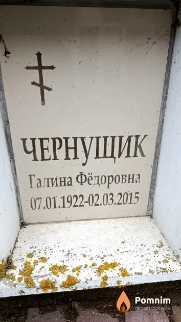 Чернущик Галина Фёдоровна