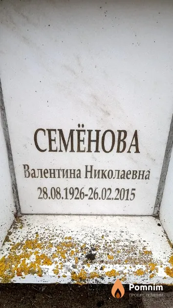 Семёнова Валентина Николаевна