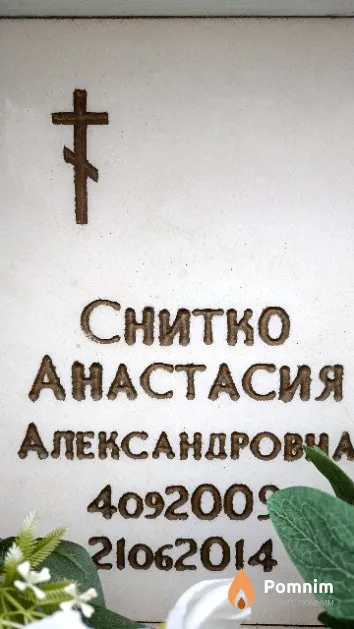 Снитко Анастасия Александровна