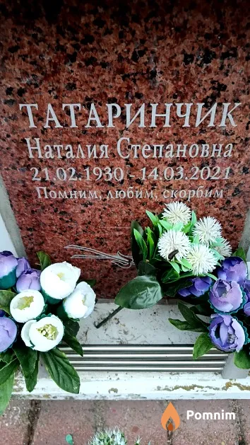 Татаринчик Наталия Степановна