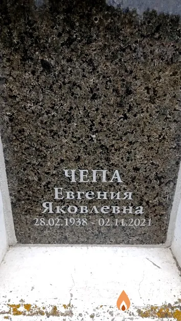 Чепа Евгения Яковлевна