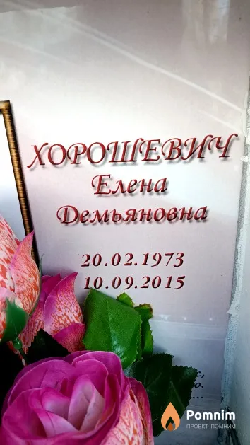 Хорошевич Елена Демьяновна