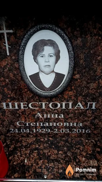 Шестопал Анна Степановна