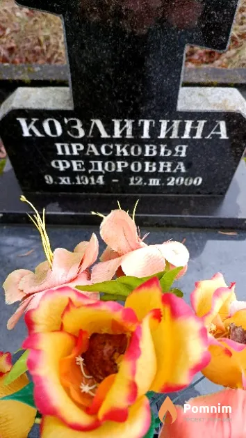Козлитина Прасковья Федоровна