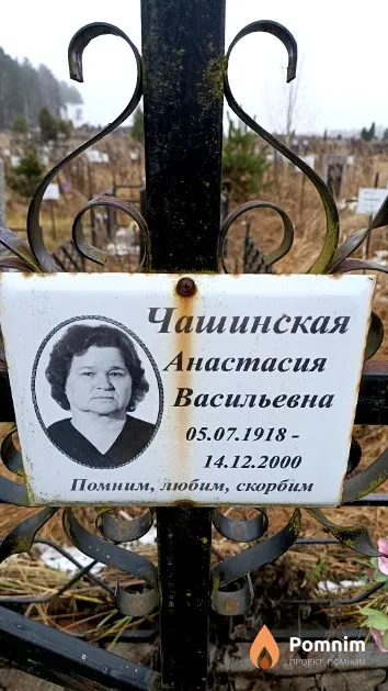 Чашинская Анастасия Васильевна