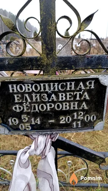 Новописная Елизавета Фёдоровна