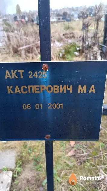 Касперович М. А.