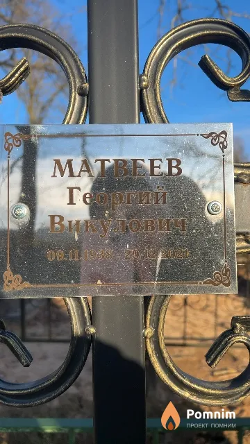 Матвеев Георгий Викулович