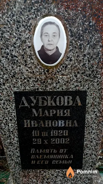 Дубкова Мария Ивановна