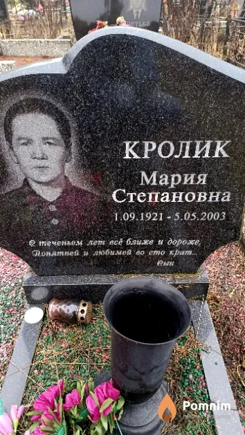 Кролик Мария Степановна