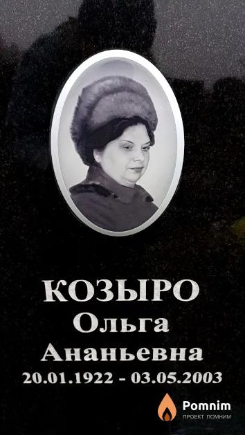 Козыро Ольга Ананьевна