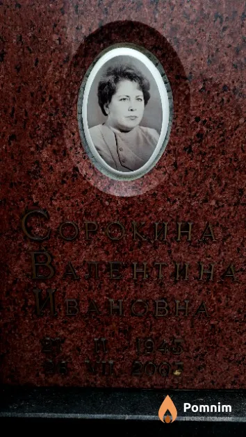 Сорокина Валентина Ивановна
