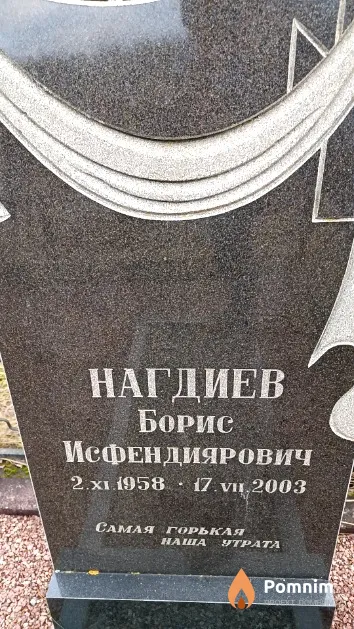Нагдиев Борис Исфендиярович