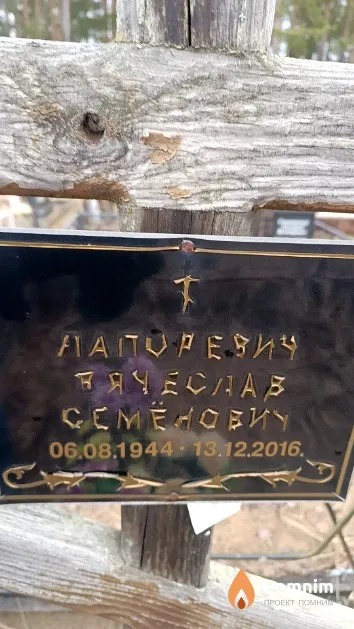 Лапоревич Вячеслав Семёнович