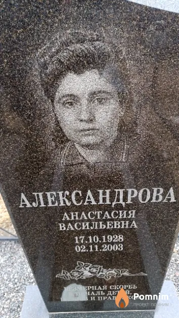 Александрова Анастасия Васильевна