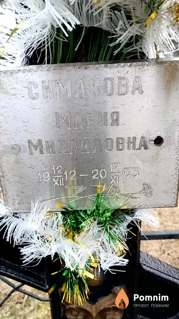 Симакова Мария Михайловна