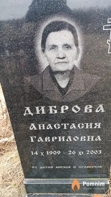 Диброва Анастасия Гавриловна