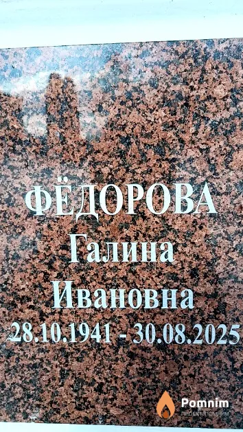 Фёдорова Галина Ивановна