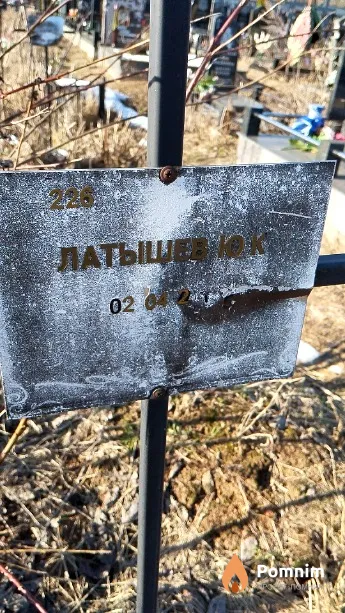Латышев Ю К