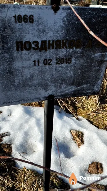 Поздняков *