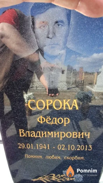 Copoка Фёдор Владимирович