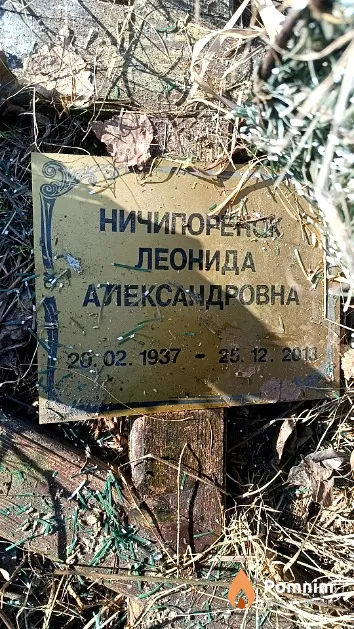 Ничипоренок Леонида Александровна